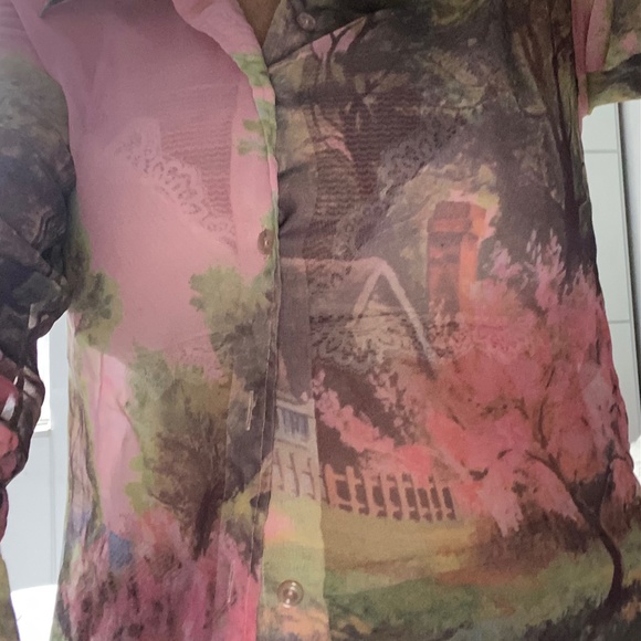 70's Vintage Rare Find Button Down Shirt - Picture 3 of 3